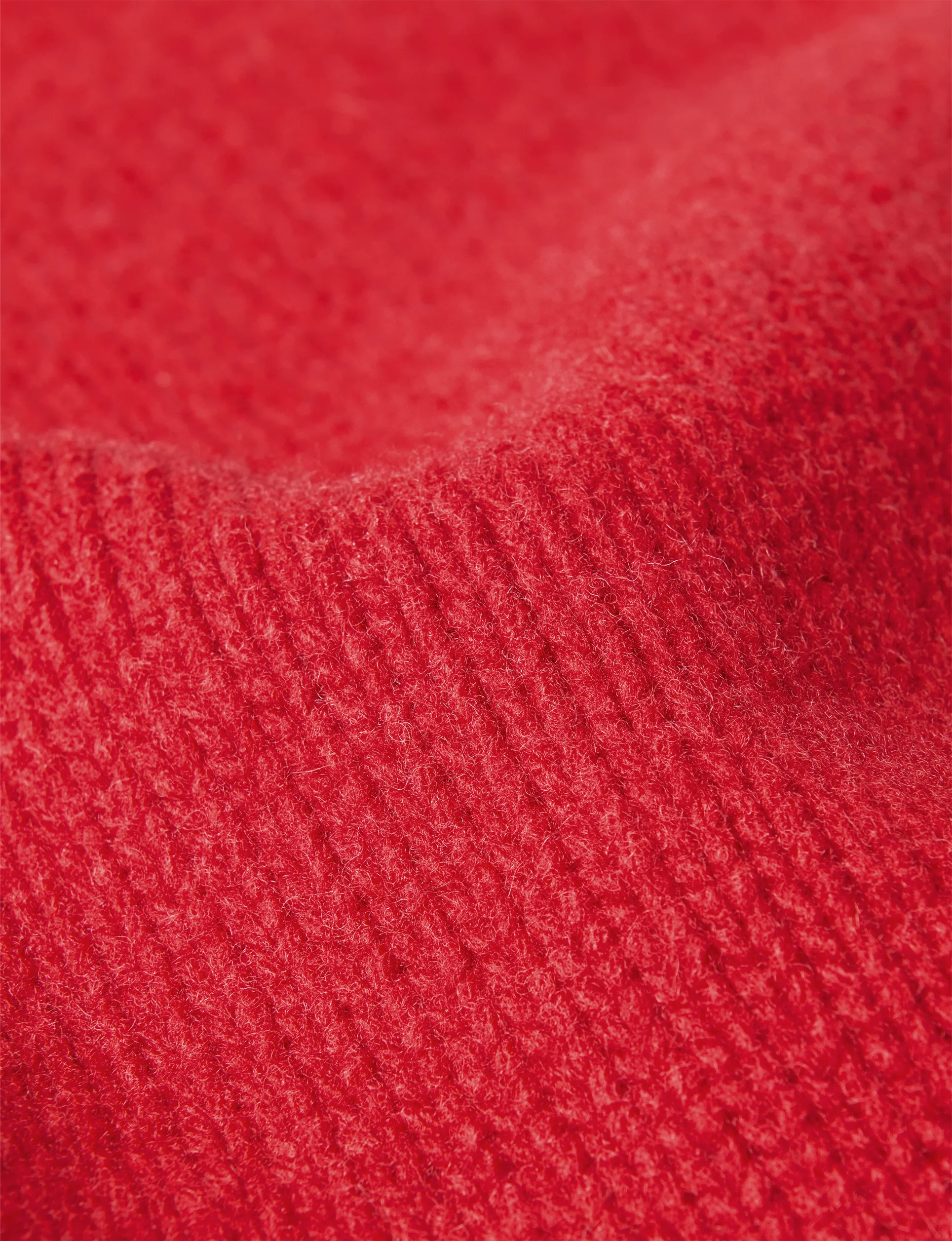 Cornwall Jumper: Wool, Red - Image 4