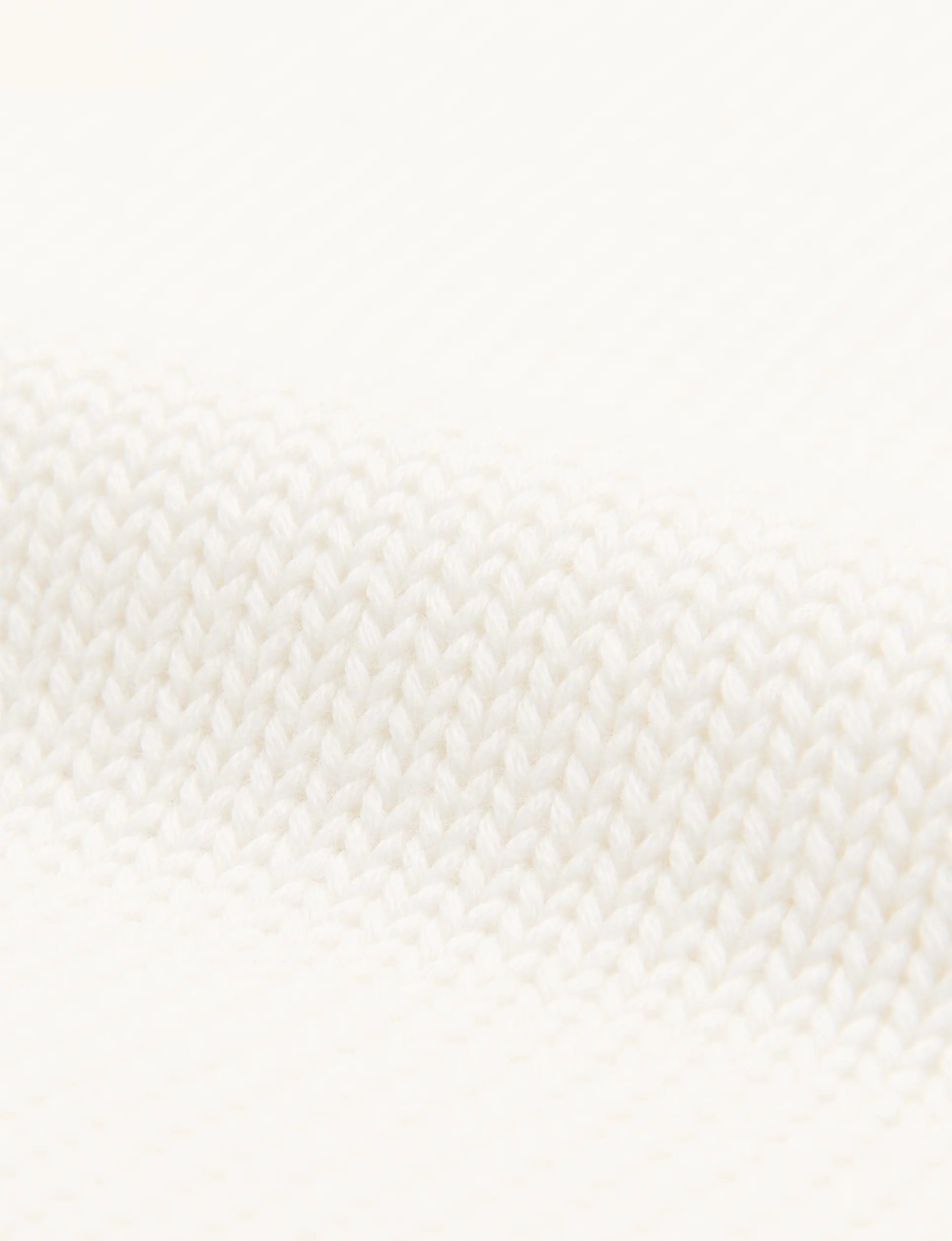 Devon Jumper: Cotton, Cream - Image 4