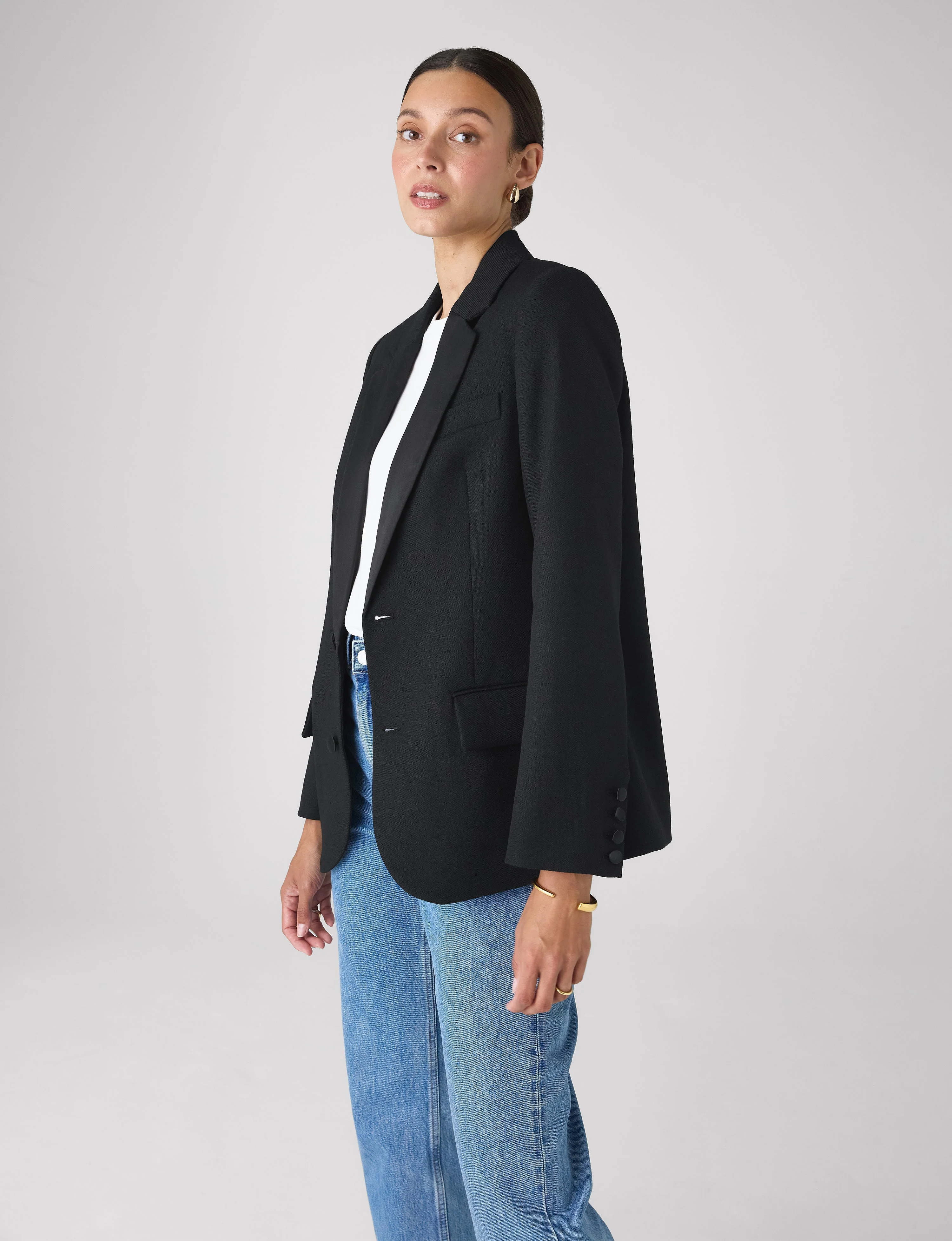 Hutton Tuxedo: Wool, Black - Image 4