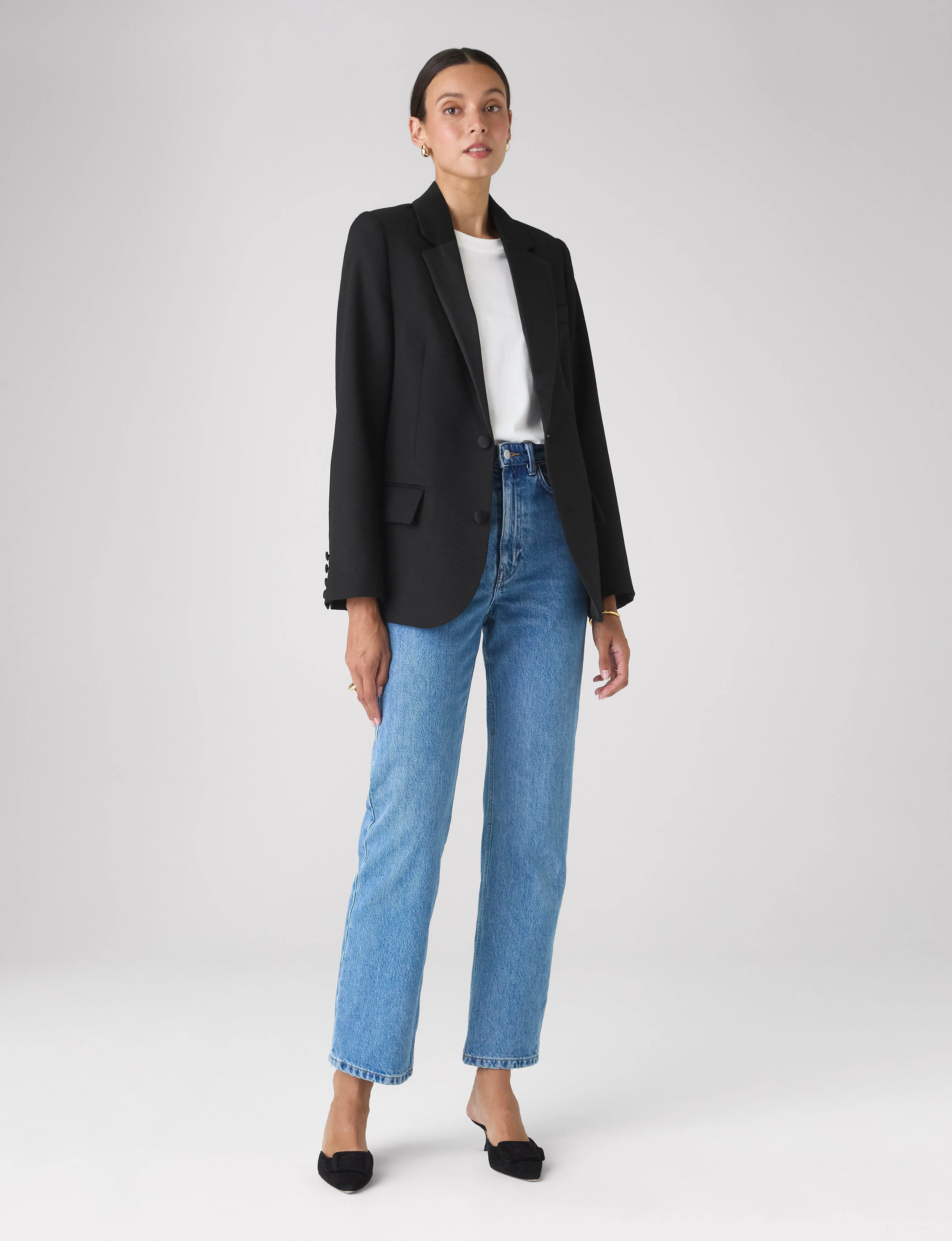 Hutton Tuxedo: Wool, Black - Image 7