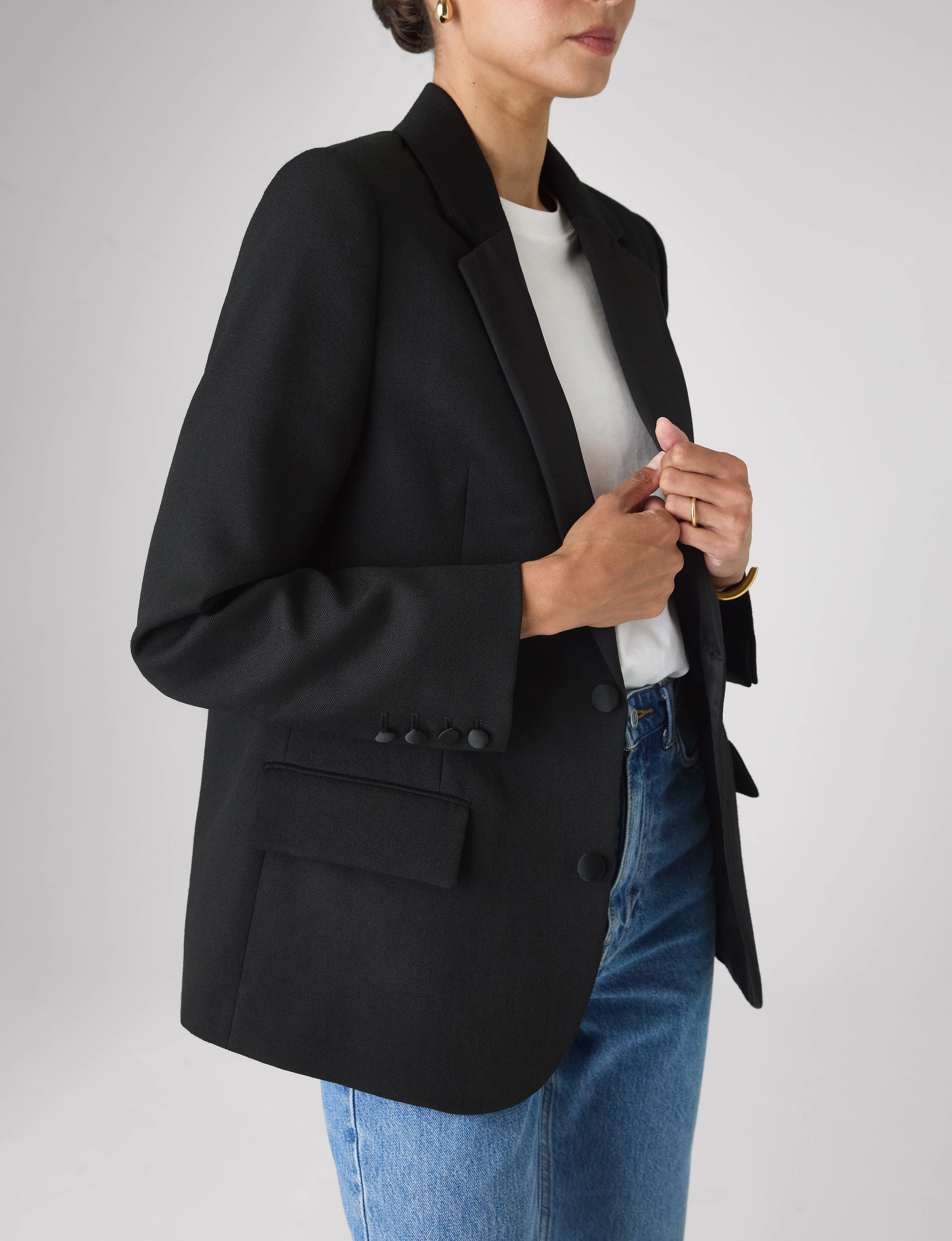 Hutton Tuxedo: Wool, Black - Image 8