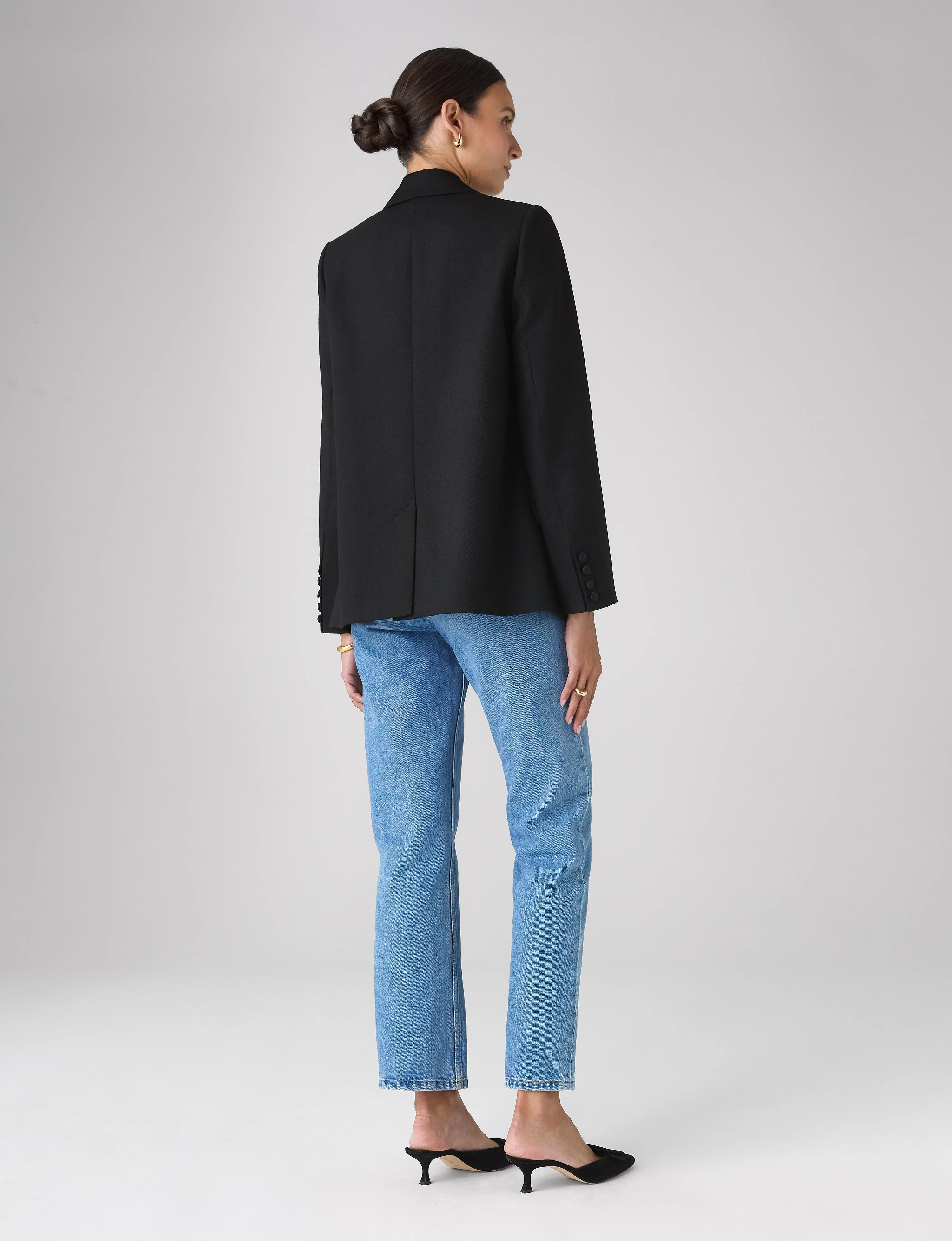 Hutton Tuxedo: Wool, Black - Image 9