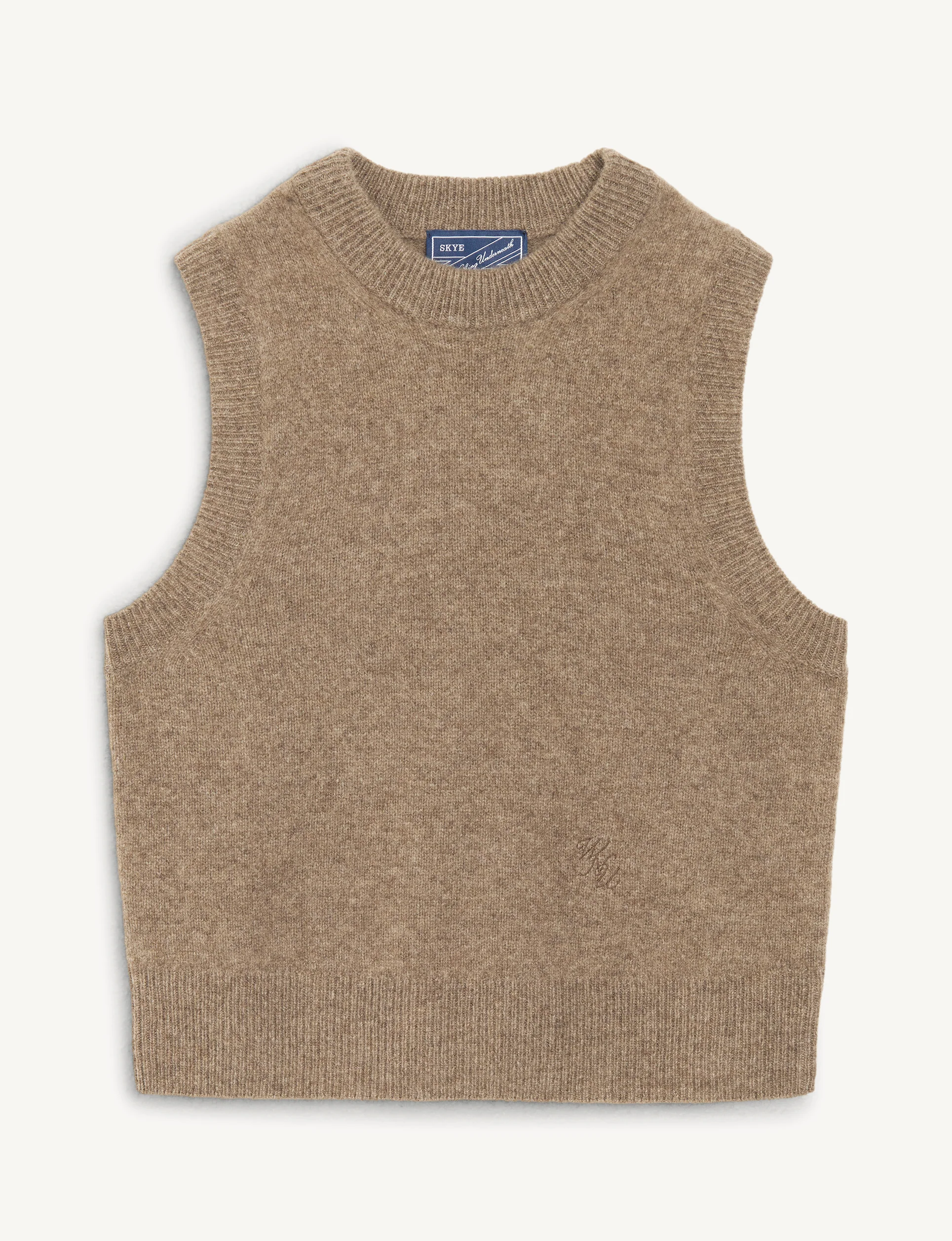 Skye Vest: Yak Wool, Coffee - Image 3