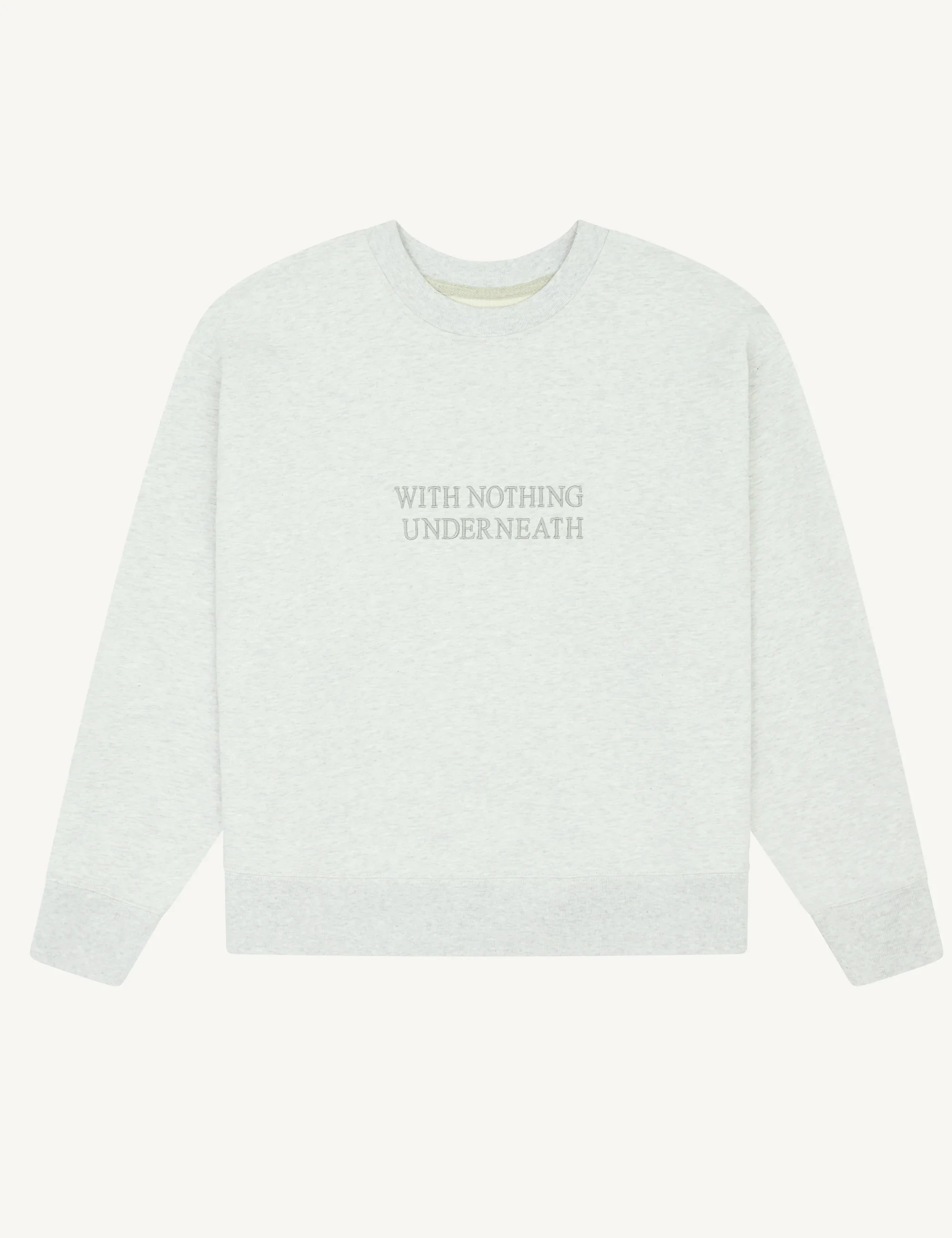Spencer Sweatshirt: Cotton Jersey, Grey - Image 3