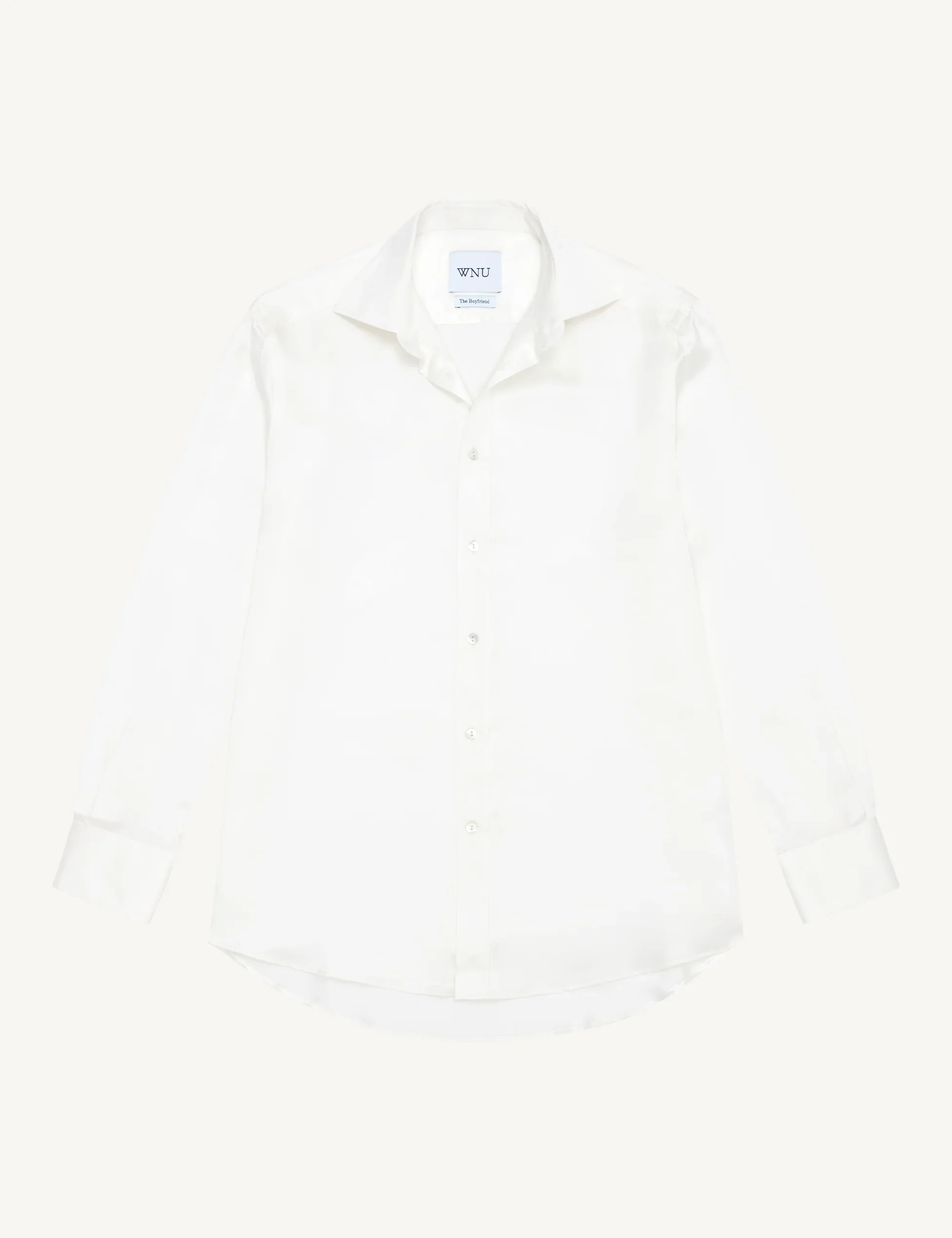 The Boyfriend: Silk Satin, Pearl - Image 3