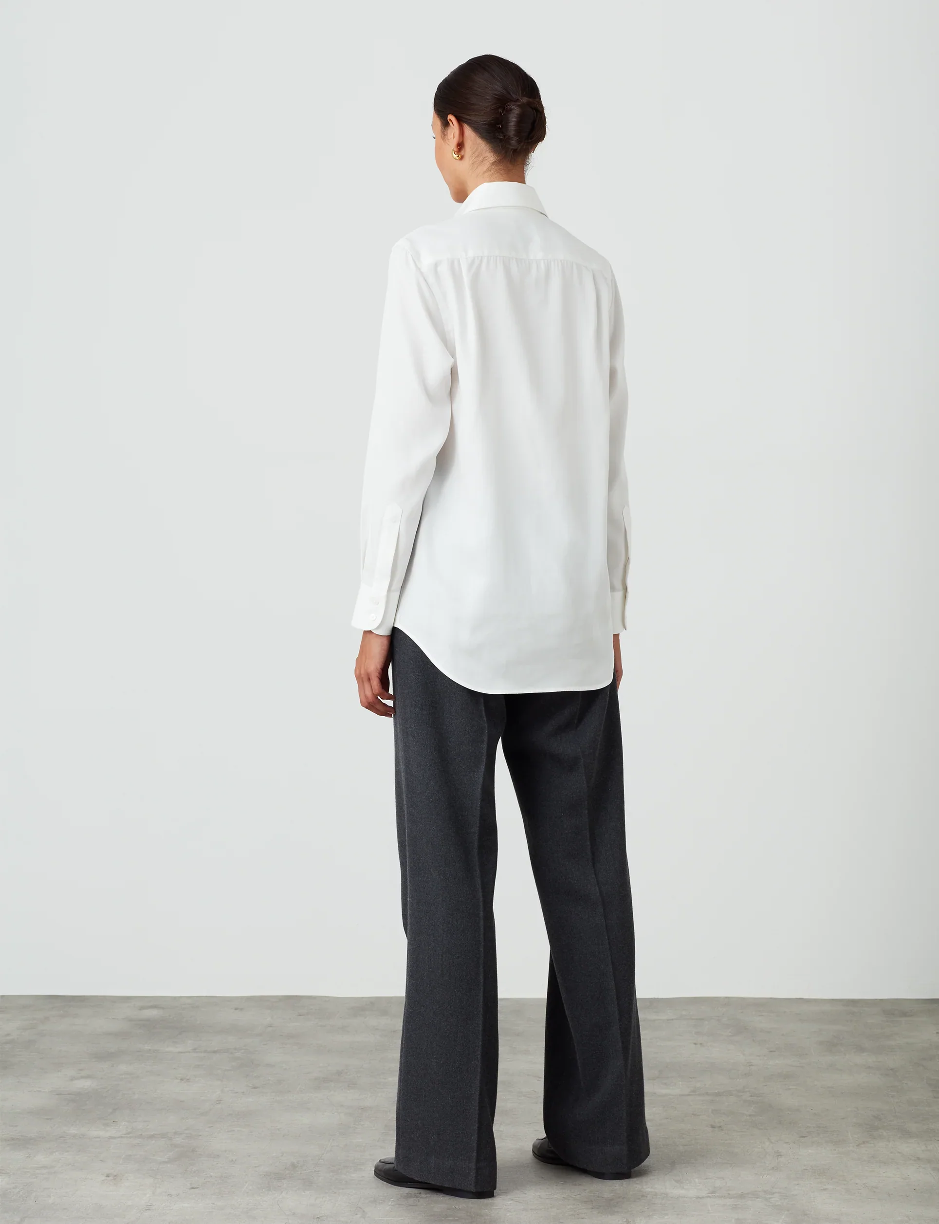 The Boyfriend: TENCEL™ Lyocell, Off-White - Image 7