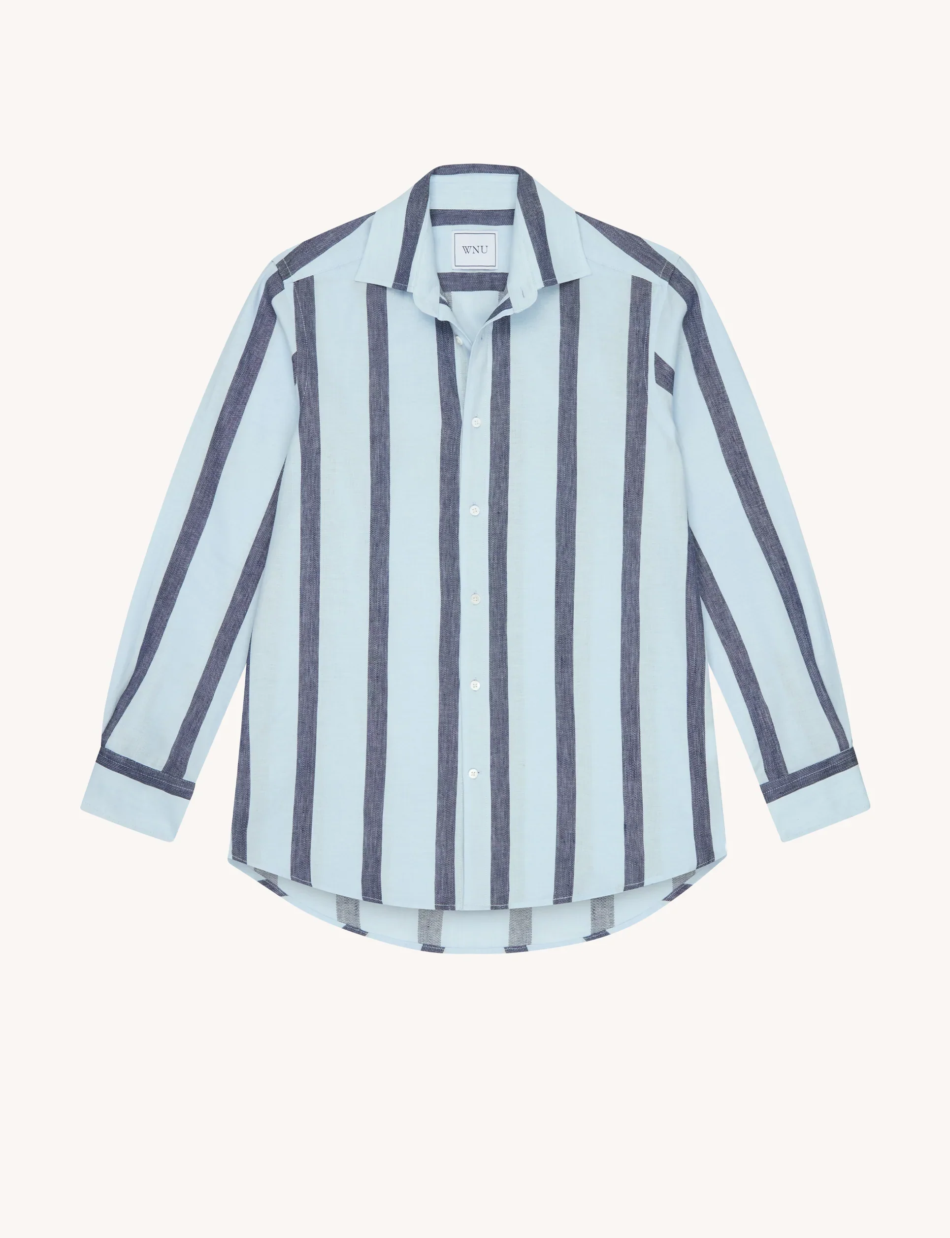 The Boyfriend: Weave, Blue and Navy Stripe - Image 3