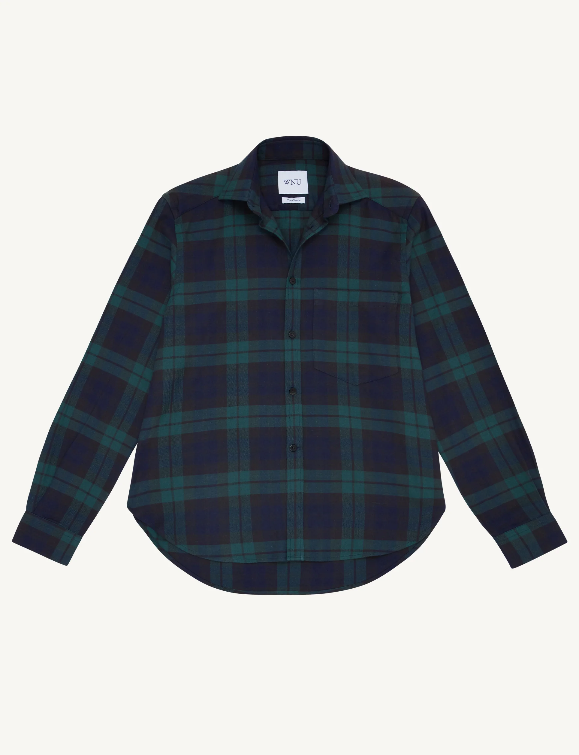 The Classic: Fine Brushed, Heritage Green Plaid - Image 3