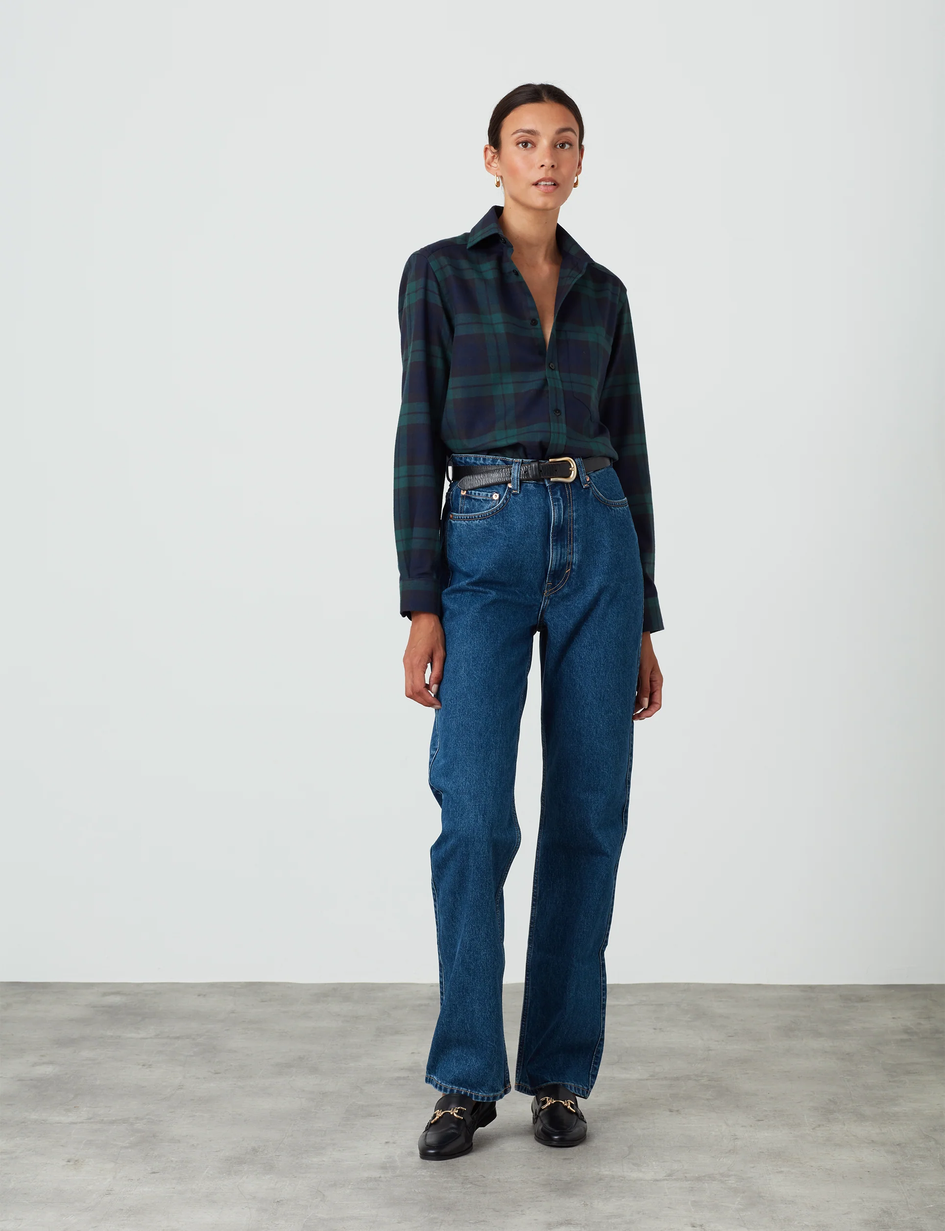 The Classic: Fine Brushed, Heritage Green Plaid - Image 4