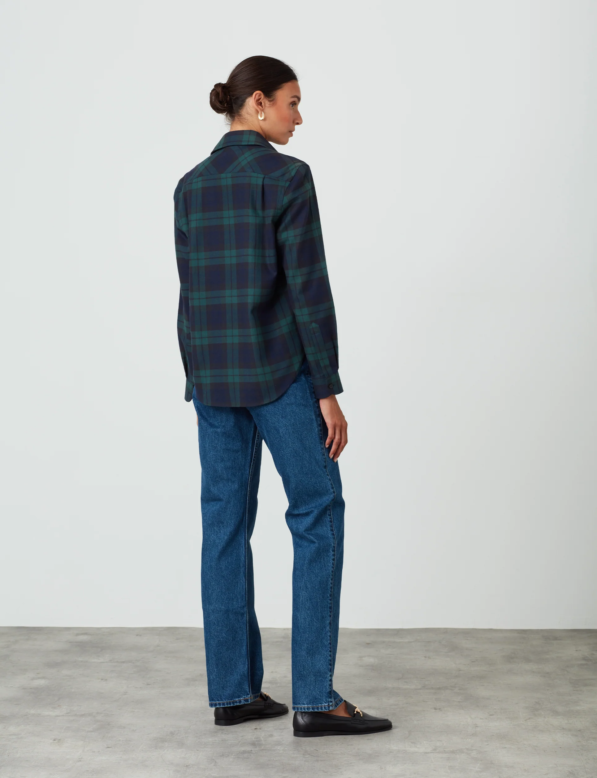 The Classic: Fine Brushed, Heritage Green Plaid - Image 6