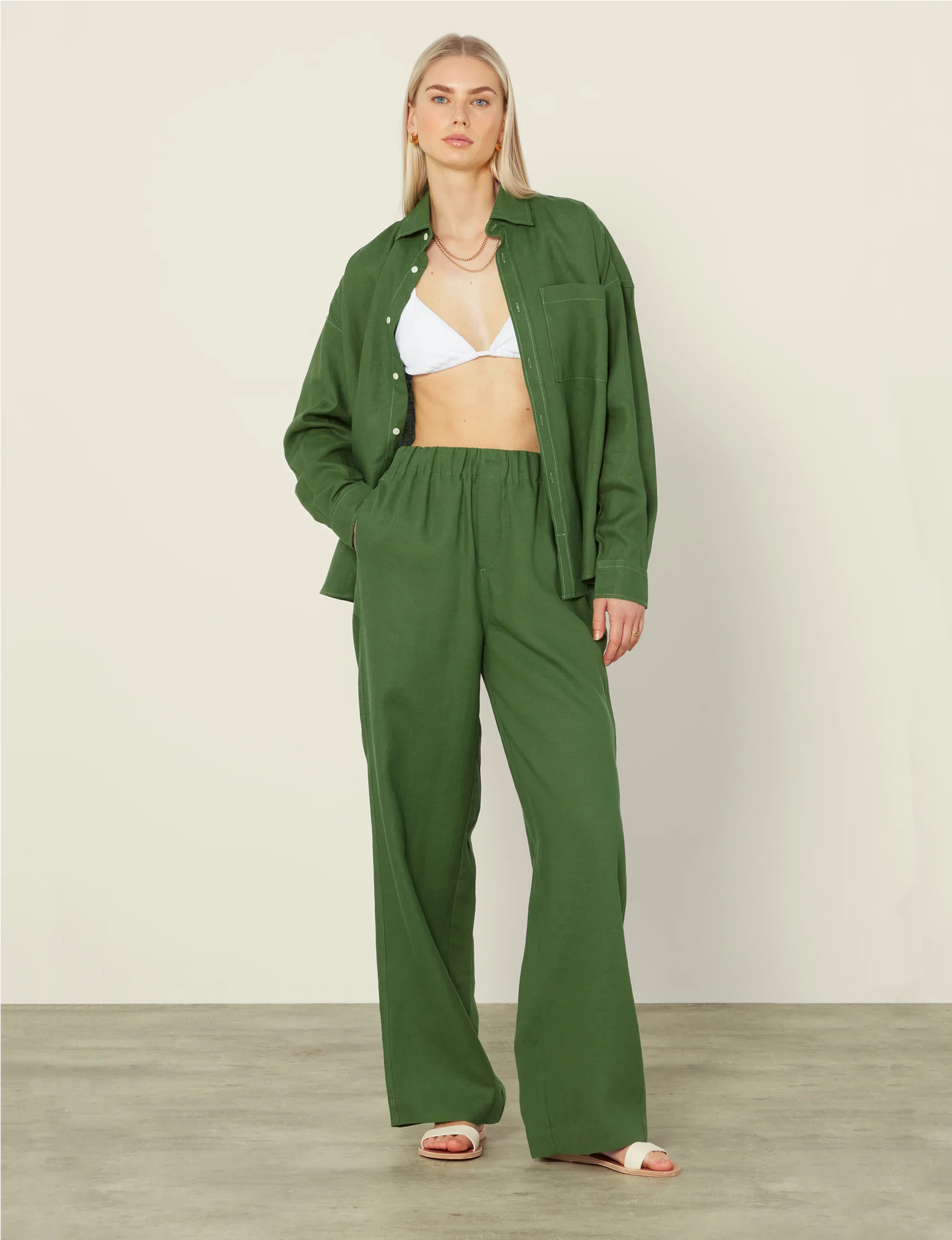 The Palazzo: Hemp, Green - Image 3