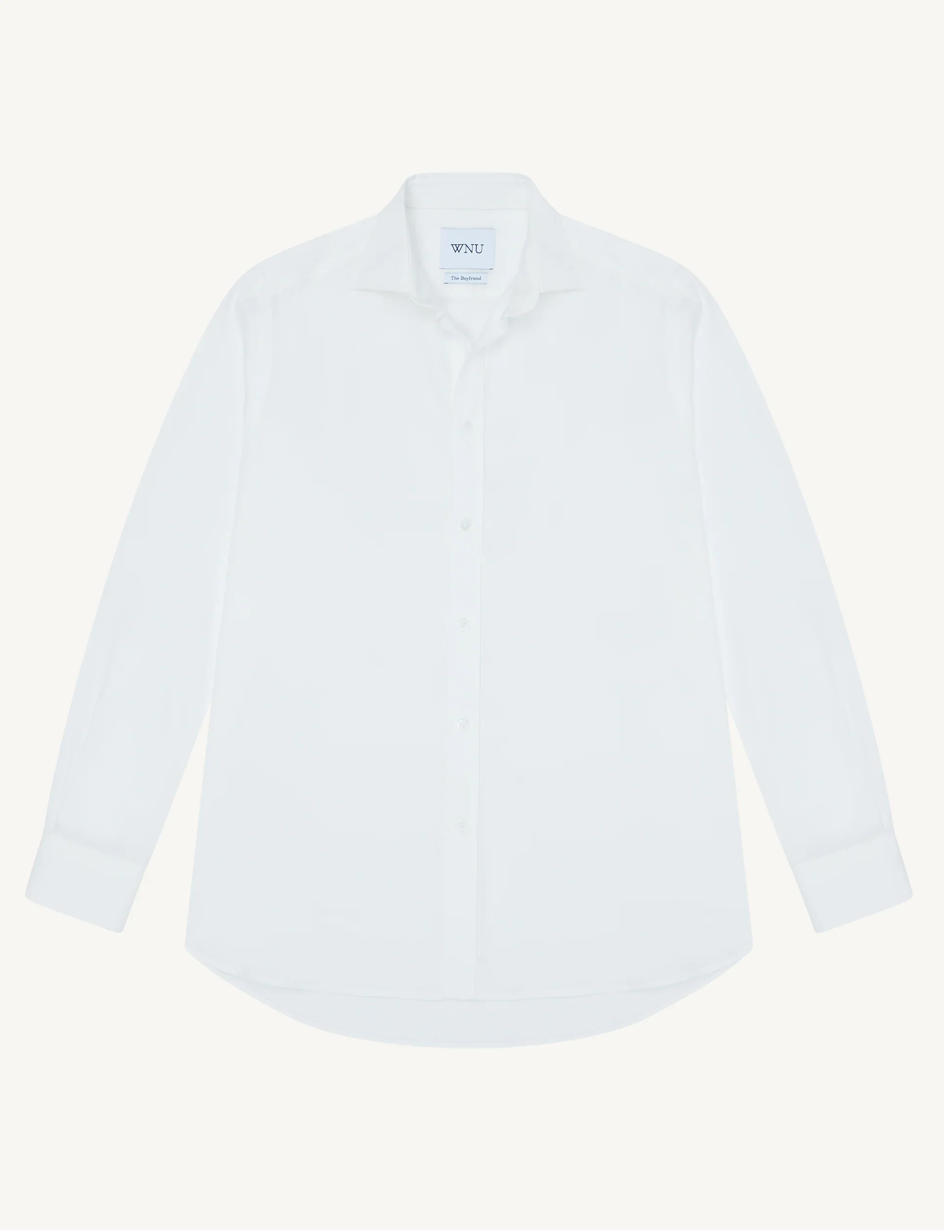 The Boyfriend: TENCEL™ Lyocell, Off-White - Image 4